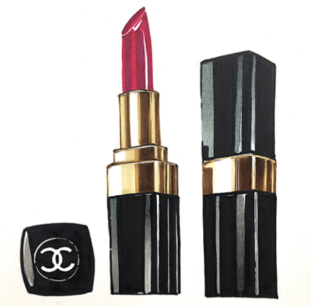 Предметный fashion скетчинг маркерами. Губная пома_0.png